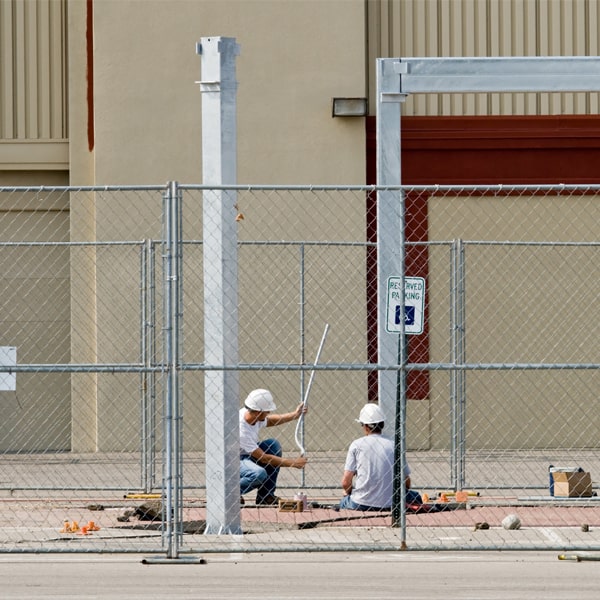 how much time can i lease the temporary fence for my construction site or event in Santa Fe Texas